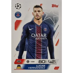 Topps Match Attax Champions League 2025/26 KARTE 233 LUCAS HERNANDEZ