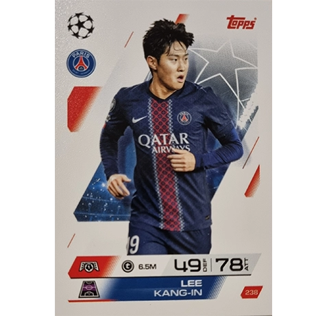 Topps Match Attax Champions League 2025/26 KARTE 238 LEE KANG IN