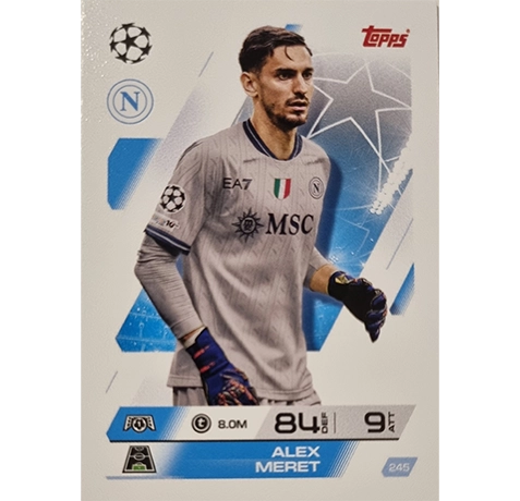 Topps Match Attax Champions League 2025/26 KARTE 245 ALEX MERET