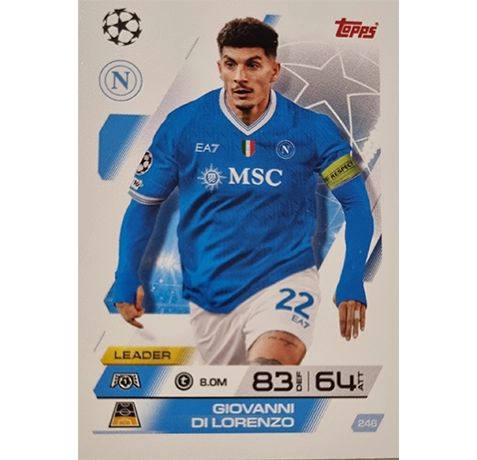 Topps Match Attax Champions League 2025/26 KARTE 246 GIOVANNI DI LORENZO