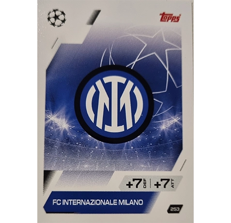 Topps Match Attax Champions League 2025/26 KARTE 253 FC INTERNAZIONALE MILANO