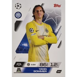 Topps Match Attax Champions League 2025/26 KARTE 254 YANN SOMMER