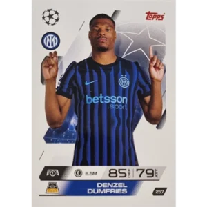 Topps Match Attax Champions League 2025/26 KARTE 257 DENZEL DUMFRIES