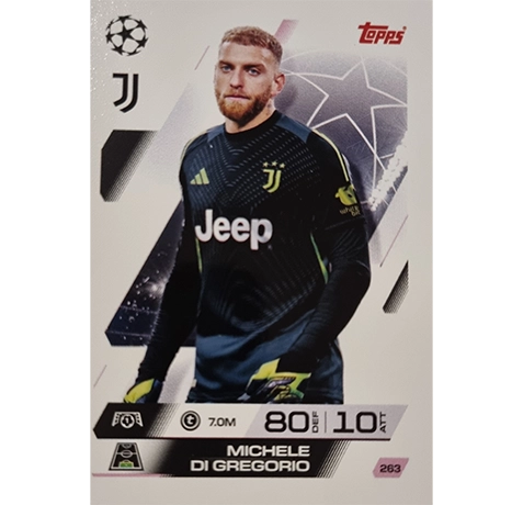 Topps Match Attax Champions League 2025/26 KARTE 263 MICHELE DI GREGORIO