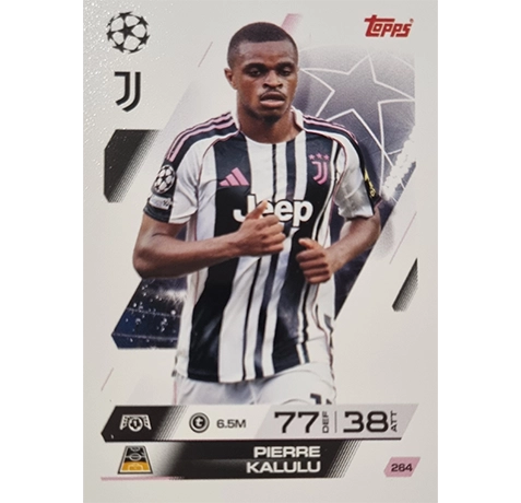 Topps Match Attax Champions League 2025/26 KARTE 264 PIERRE KALULU