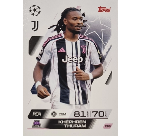 Topps Match Attax Champions League 2025/26 KARTE 269 KHEPHREN THURAM