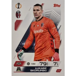 Topps Match Attax Champions League 2025/26 KARTE 272 LUKASZ SKORUPSKI