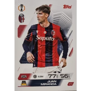 Topps Match Attax Champions League 2025/26 KARTE 273 JUAN MIRANDA