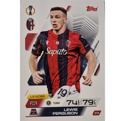 Topps Match Attax Champions League 2025/26 KARTE 274 LEWIS FERGUSEN