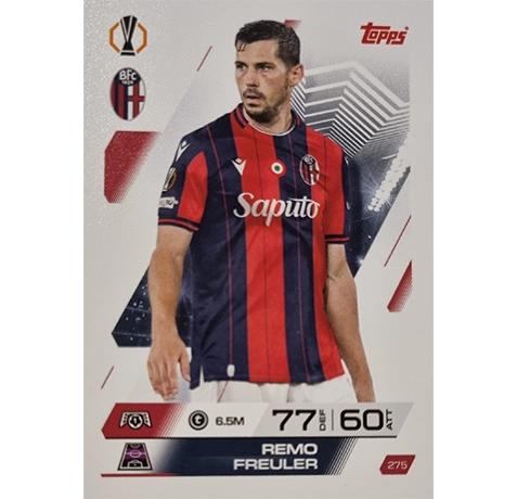 Topps Match Attax Champions League 2025/26 KARTE 275 REMO FREULER