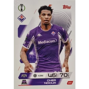 Topps Match Attax Champions League 2025/26 KARTE 287 CHER NDOUR