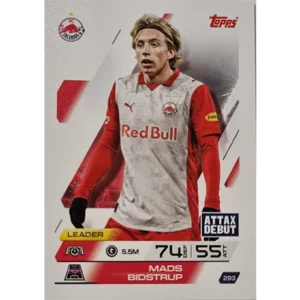 Topps Match Attax Champions League 2025/26 KARTE 293 MADS BIDSTRUP