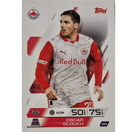 Topps Match Attax Champions League 2025/26 KARTE 294 OSCAR GLOUKH