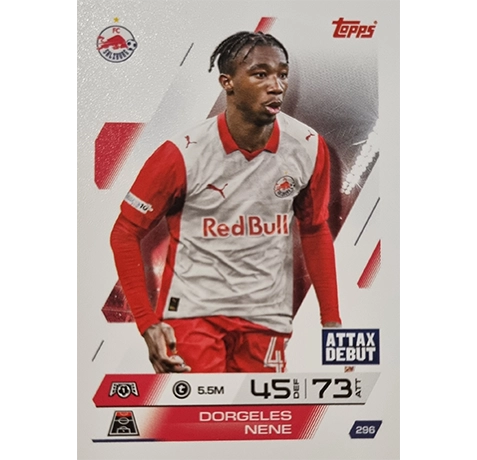 Topps Match Attax Champions League 2025/26 KARTE 296 DORGELES NENE