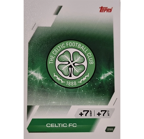 Topps Match Attax Champions League 2025/26 KARTE 298 CELTIC FC