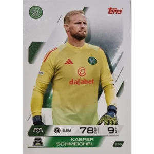 Topps Match Attax Champions League 2025/26 KARTE 299 KASPER SCHMEICHEL