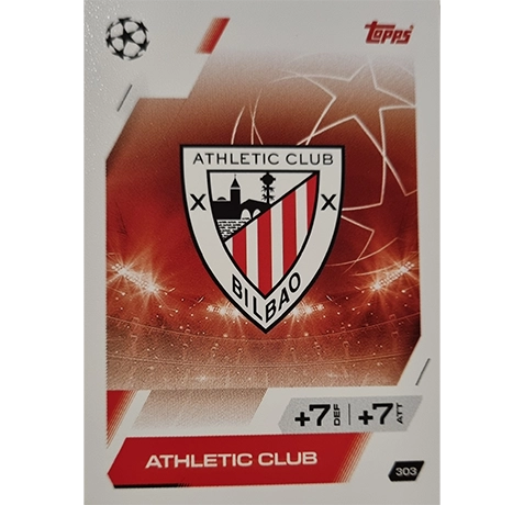 Topps Match Attax Champions League 2025/26 KARTE 303 ATHLETIC CLUB
