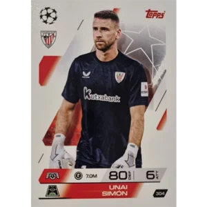 Topps Match Attax Champions League 2025/26 KARTE 304 UNAI SIMON