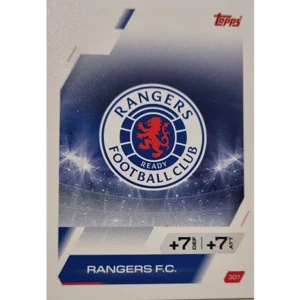 Topps Match Attax Champions League 2025/26 KARTE 307 RANGERS F.C.