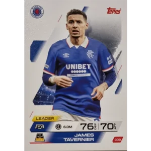 Topps Match Attax Champions League 2025/26 KARTE 309 JAMES TAVERNIER