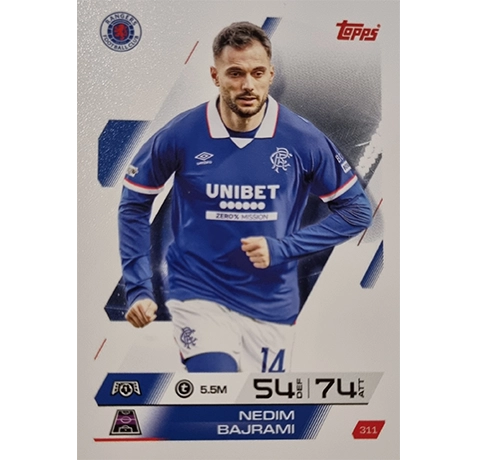 Topps Match Attax Champions League 2025/26 KARTE 311 NEDIM BAJRAMI