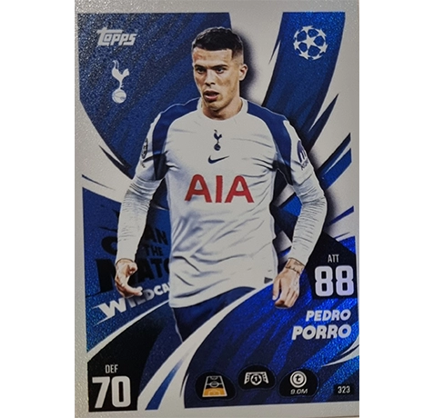 Topps Match Attax Champions League 2025/26 KARTE 323 PEDRO PORRO