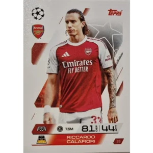 Topps Match Attax Champions League 2025/26 Karte 033 RICCARDO CALAFIORI
