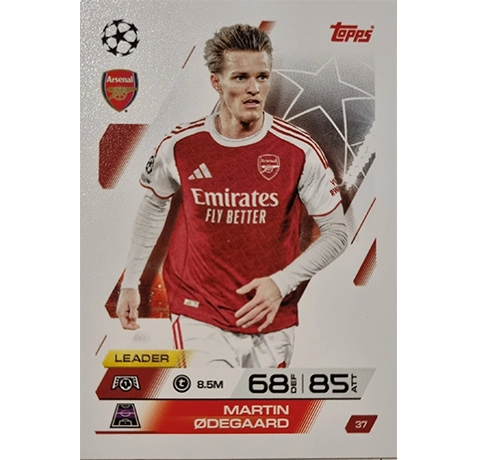 Topps Match Attax Champions League 2025/26 Karte 037 MARTIN ODEGAARD
