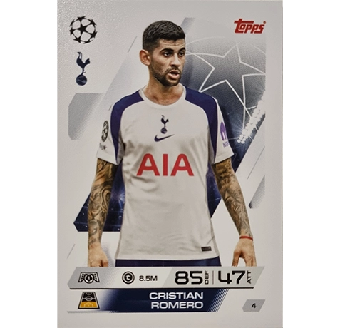 Topps Match Attax Champions League 2025/26 Karte 004 CHRISTIAN ROMERO