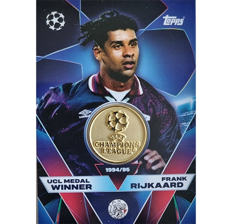 Topps Match Attax Champions League 2025/26 UCL Medal Winner Relic UCLW-FR Frank Rijkaard