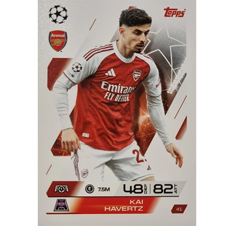 Topps Match Attax Champions League 2025/26 Karte 041 KAI HAVERTZ
