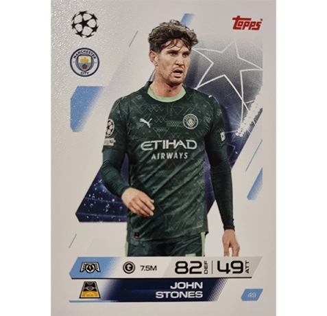 Topps Match Attax Champions League 2025/26 Karte 049 JOHN STONES