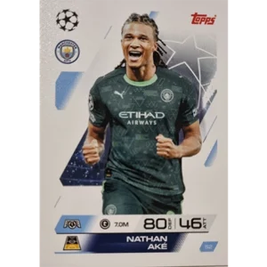 Topps Match Attax Champions League 2025/26 KARTE 052 NATHAN AKE