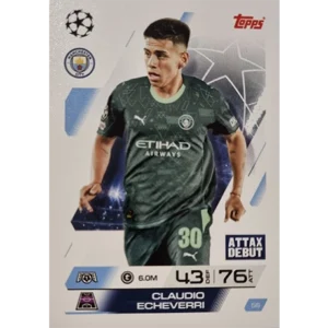 Topps Match Attax Champions League 2025/26 KARTE 056 CLAUDIO ECHEVERRI
