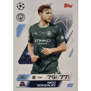 Topps Match Attax Champions League 2025/26 Karte 059 NICO GONZALEZ
