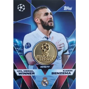 Topps Match Attax Champions League 2025/26 UCL Medal Winner Relic UCLW-KB Karim Benzema