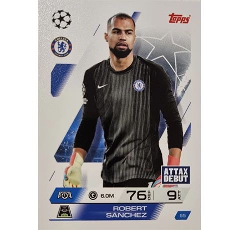 Topps Match Attax Champions League 2025/26 Karte 065 ROBERT SANCHEZ