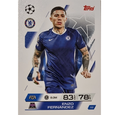 Topps Match Attax Champions League 2025/26 KARTE 068 ENZO FERNANDEZ