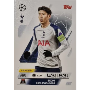 Topps Match Attax Champions League 2025/26 Karte 007 SON HEUNG MIN