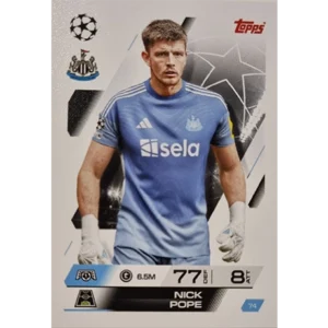 Topps Match Attax Champions League 2025/26 KARTE 074 NICK POPE