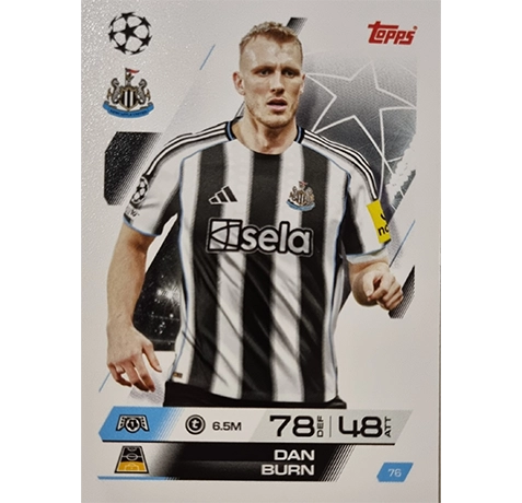 Topps Match Attax Champions League 2025/26 KARTE 076 DAN BURN