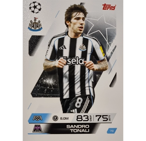 Topps Match Attax Champions League 2025/26 KARTE 078 SANDRO TONALI