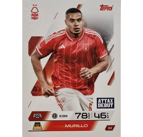 Topps Match Attax Champions League 2025/26 KARTE 094 MURILLO