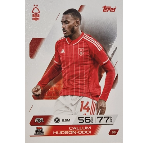 Topps Match Attax Champions League 2025/26 Karte 099 CALLUM HUDSON ODOI