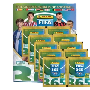 Panini FIFA 365 2026 Sticker Album + 10 Tüten | 50 Sticker | Sticker-und-co.de