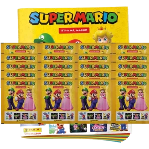 Panini Super Mario Sticker Serie 2 – Stickeralbum + 20 Stickertüten | Sticker-und-co.de