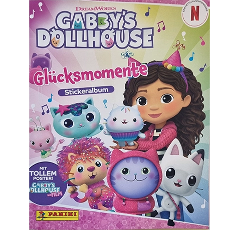 Panini Gabbys Dollhouse Glücksmomente Sticker Stickerlabum