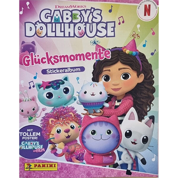 Panini Gabbys Dollhouse Glücksmomente Sticker Stickerlabum