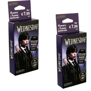 Panini Wednesday Trading Cards 2x Eco Blister