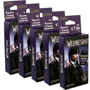 Panini Wednesday Trading Cards 5x Eco Blister